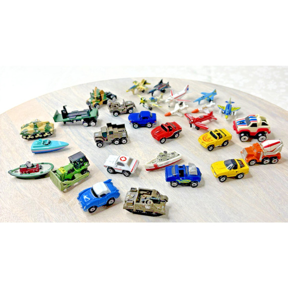 Lot Of Mircromachines Road Champs Mini Cars Trucks Cars...